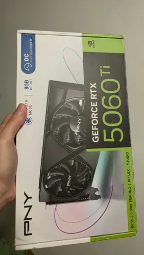 Placa de Video PNY RTX 5060 TI 8GB OC