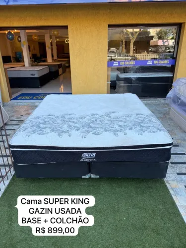 Cama super king GAZIN USADA TOP - ENTREGO