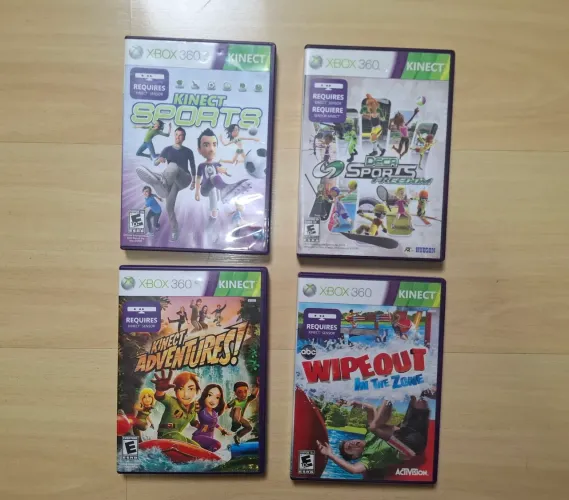 Jogos originais Xbox 360 Kinect