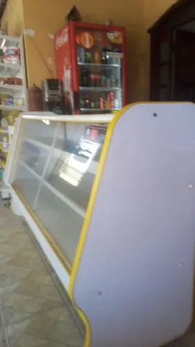 Balcão expositor 2 placas frias seminovo 