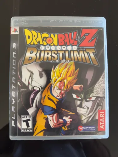 Dragon Ball Z: Burst Limit - Jogo PS3 (mídia física) com manuais