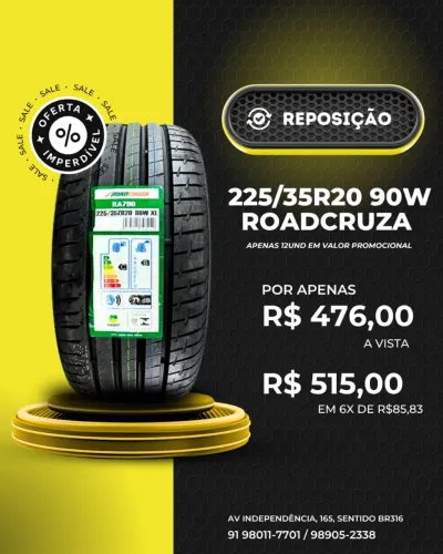 Pneus 225/35r20 90W ROADCRUZA