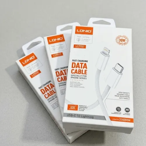 Cabo 2 metros USB-C para Lightning 