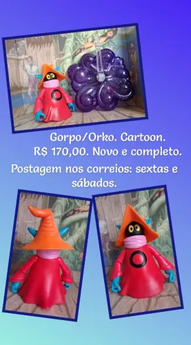 Gorpo/Orko. Cartoon. Masters of the Universe.
