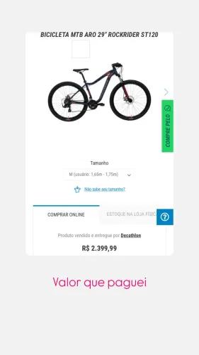 Bicicleta em perfeito estado