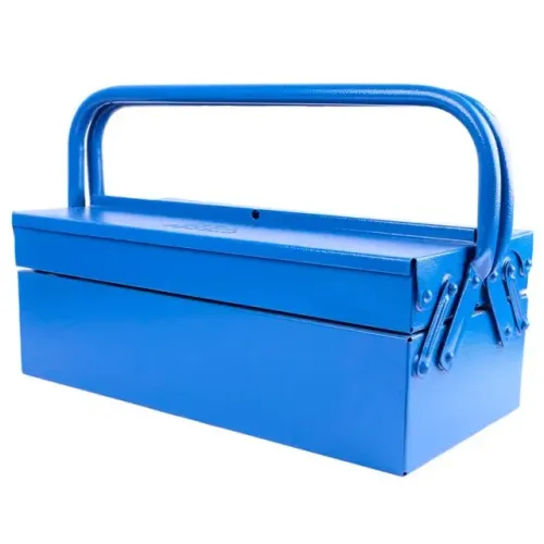 CAIXA FERRAMENTA METAL 40X20X17 SANFONADA N 04