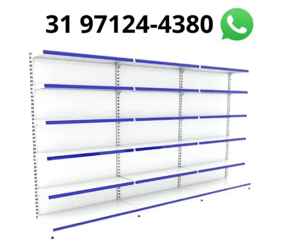 Gondola de Parede 2M Branca Polar Nova