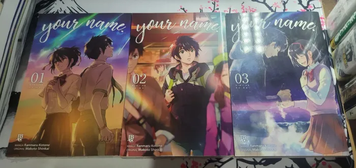 YOUR NAME VOLUMES 1,2 3 * MANGÁ * KIMI NO NA WA