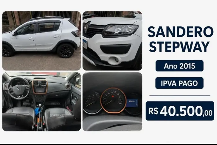 Renault Sandero Step. Easy R H-power 1.6 8V 2015