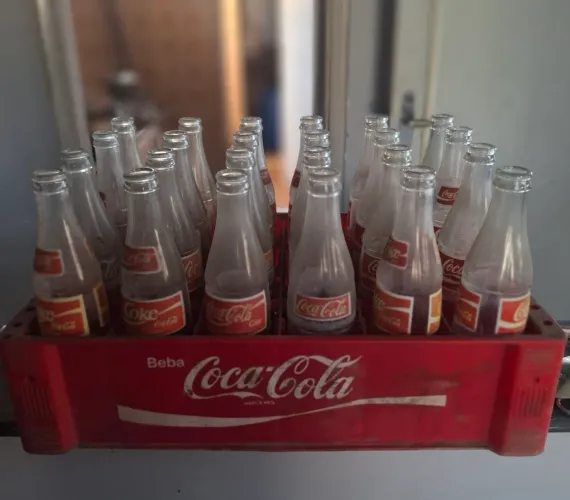Cascos de Coca cola ks 
