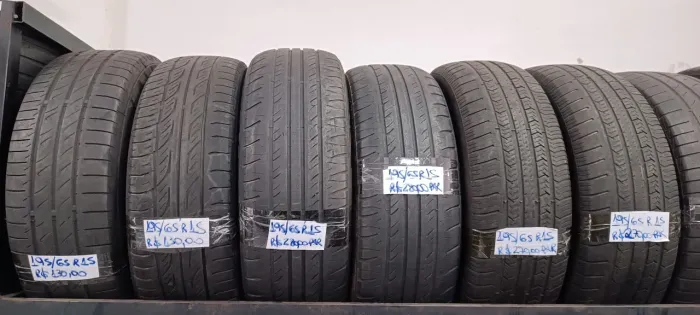 195/65 R 15 - Pneus Originais Top - Bom Estado ( Aceito cartões - Leia a Descrição )