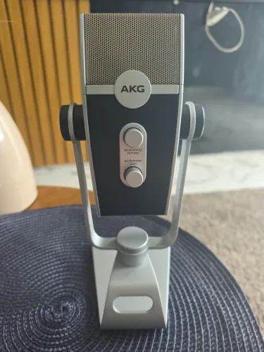 Microfone Akg Condensador Novo