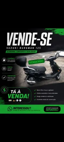 BURGMAN - R$ 6.000,00