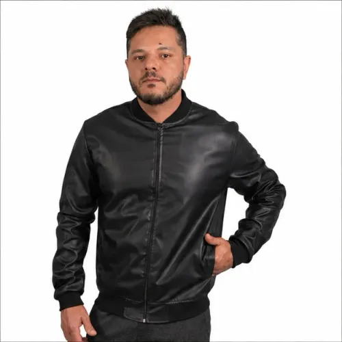 Jaqueta Masculina Courino Impermeável