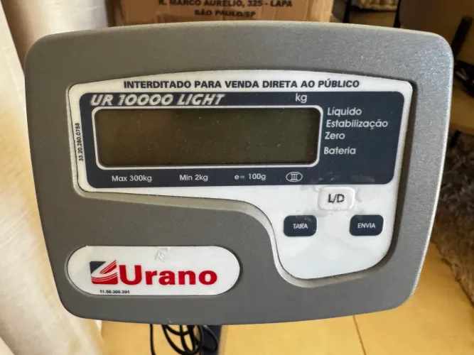 Balança profissional 600kg carga