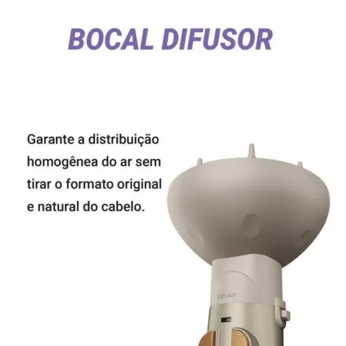 ESCOVA ROTATIVA 5 em 1 BIVOLT