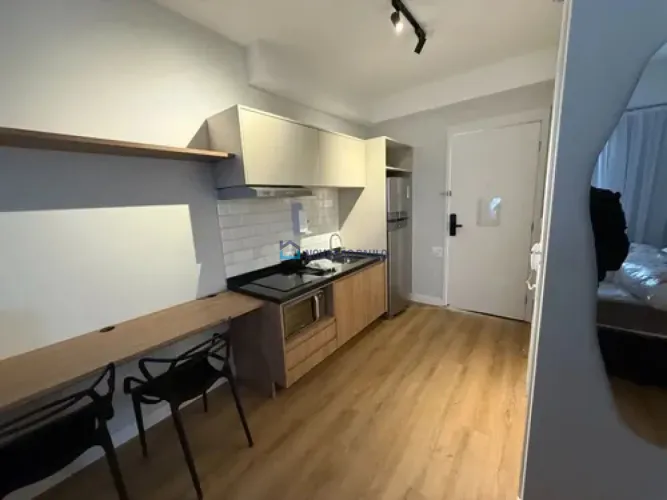 Studio à venda no Paraíso, 29 m2, 1 quarto
