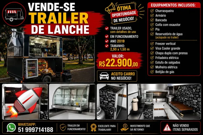 Trailer de lanche