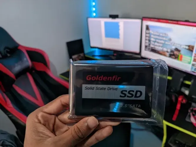 SSD 120GB Goldenfir - Frete Grátis + 3 meses de Garantia