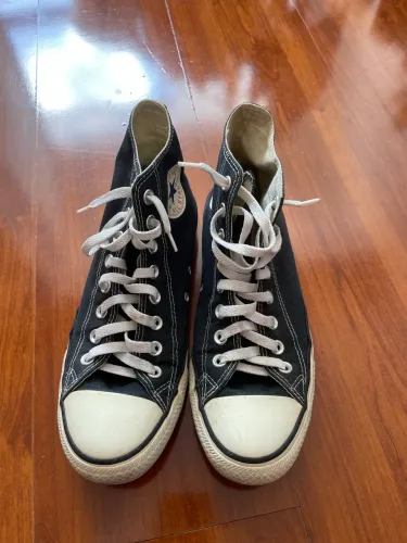 All Star cano alto preto tam. 38