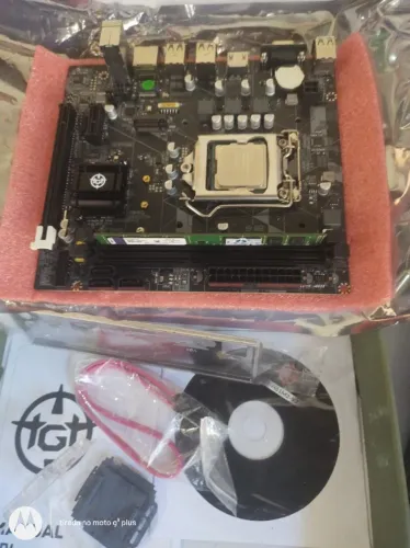 Kit Upgrade H61 + i5 3470 + 8Gb de Ram ( placa mae nova sem uso) na caixa