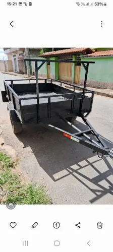 Carretinha fazendinha 2,20 X 1,60 2025 emplacada