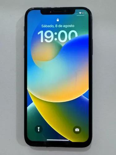 iPhone X 256gb. Face ID Ok. R$: 580,00.
