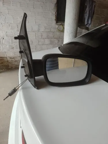 Retrovisor Uno Vivace 2012/2019 Lado Direito (Passageiro), manual sem pisca