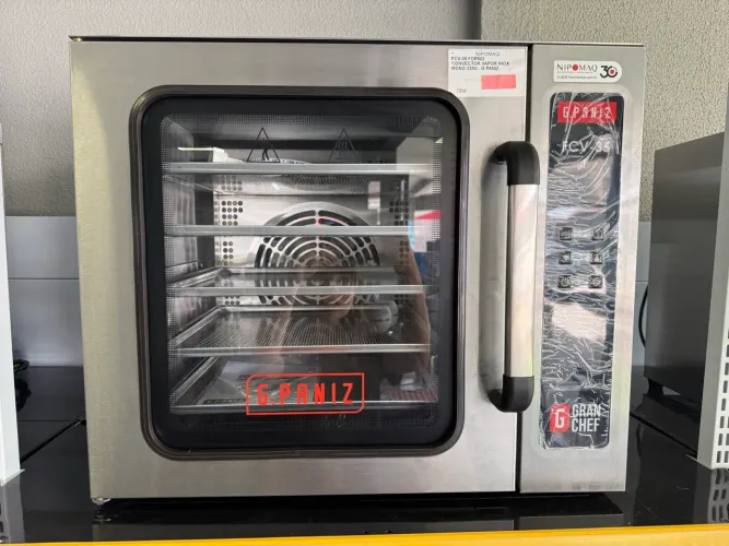 FCV-35 FORNO CONVECTOR VAPOR INOX MONO - G PANIZ