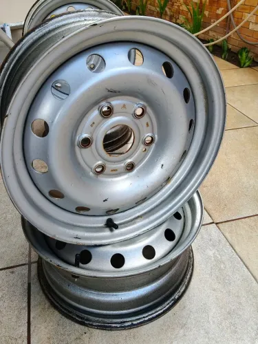 4 rodas de ferro aro 16 semi novas 