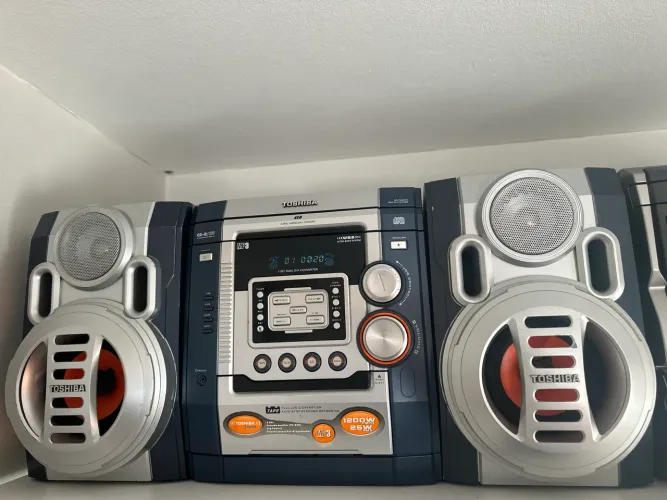 MINI SYSTEM TOSHIBA MS-7503NP3 (INTEIRÍSSIMO)