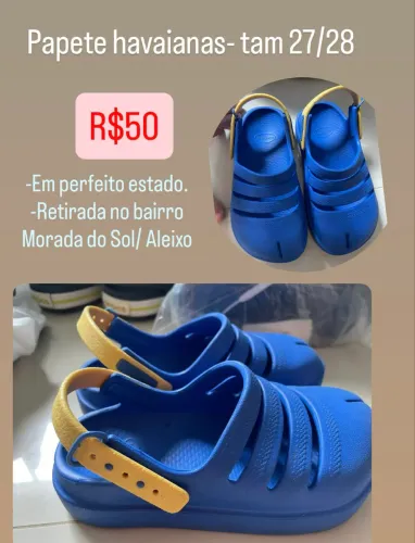 Papete infantil Havaianas