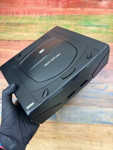 Carcaça para Sega Saturn Original Preta