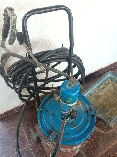 Máquina de Lubrificar Automática Pneumática 
