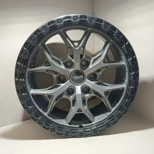 Roda Aro 18 Krmai M33 Texas 2 Grafite Fosco Borda Preta