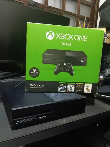 Xbox One 500GB - Excelente Estado / Muito Bem Cuidado + Frete Grátis