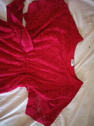 Vestido de renda