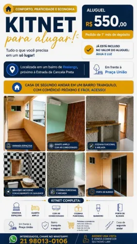 Aluga Kitnet em Realengo