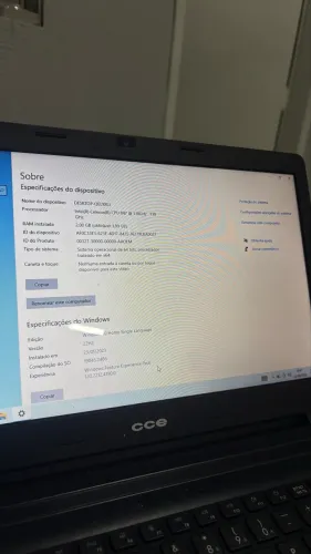 Notebook CCE 14? Intel Celeron | 2GB RAM | HD 500GB | Windows 10