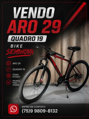 Vendo aro 29 seminova