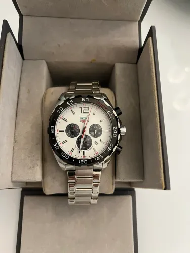 Relógio tag heuer INDY em aço inox