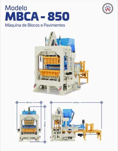 Máquina de bloco intertravado