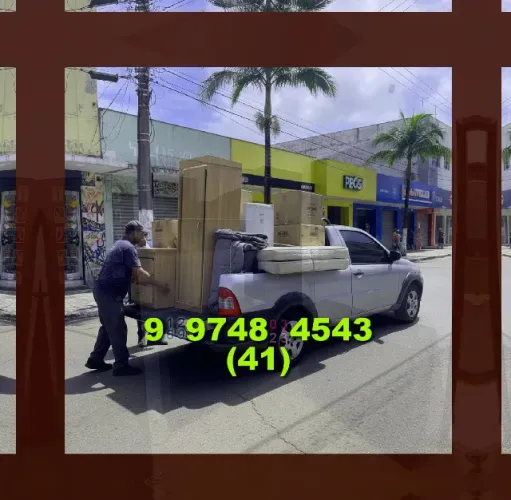 Frete rápido e seguro, contate Ems/Transportes: 41?9?9748?4543!