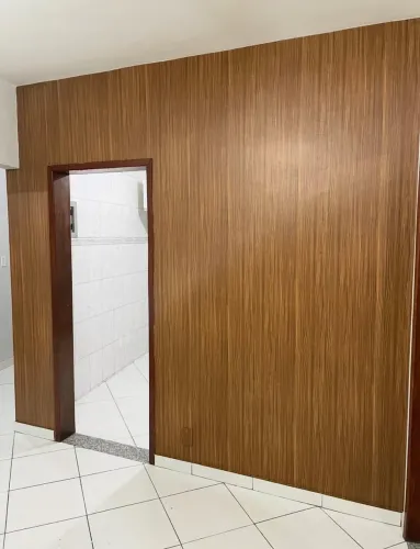 Instalação de papel de parede em São Luís. Adesivo e tecido.