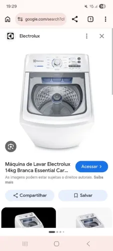 Maquina de lavar Eletrolux
