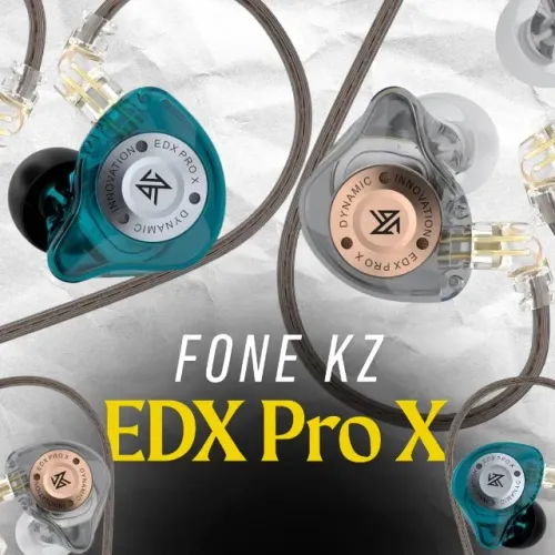 KZ EDX Pro X - Fone de Ouvido In-ear Profissional