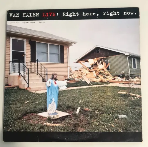 Laser Disc - Van Hallen "Righ Here Right Now"