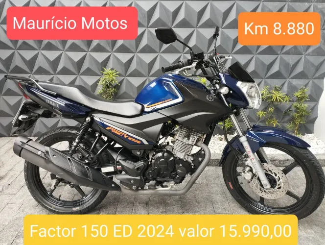 Yamaha Factor 150 ED 2024 só 8.880km nova 