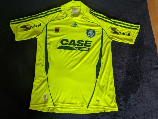 Camisa Oficial Palmeiras 2008 Verde Limão - Rara e Original