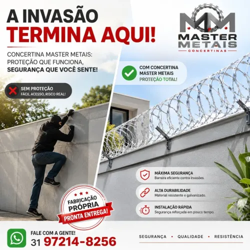 Concertina baixo custo galvalume vários modelos!